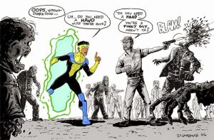 Invincible Walking Dead crossover