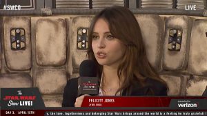 Star Wars Celebration - Felicity Jones