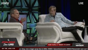 Star Wars Celebration - Mark Hamill et Warwick Davis