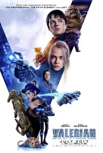 Valérian et la cité des mille planètes affiche