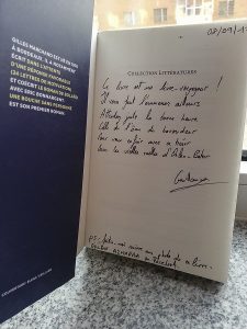 Une bouche sans personne - dédicace